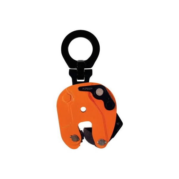 Caldwell Renfroe JPA Vertical Lifting, 180 Degree Turning Plate Clamp, Steel, 1000 Lbs Cap, 5/8in Opening JPA-00.50-A - main